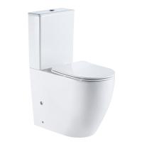 Унитаз-компакт Azario Mirada AZ-1289A безободковый с микролифтом