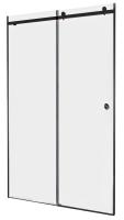 Душевая дверь ADS Sancors WTW 170x195 501WTW.170C.195BL.08 профиль черный