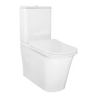 Унитаз-компакт Azario Velise AZ-1222A безободковый с микролифтом