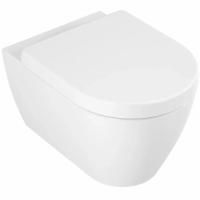 Подвесной унитаз со встроенной форсункой биде со скрытым креплением Serel Sapphire SP26BM Подвесной унитаз со встроенной форсункой биде со скрытым креплением Serel Sapphire SP26BM