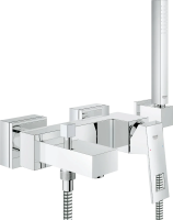Смеситель для ванны с душем Grohe Eurocube 23141000 Смеситель для ванны с душем Grohe Eurocube 23141000