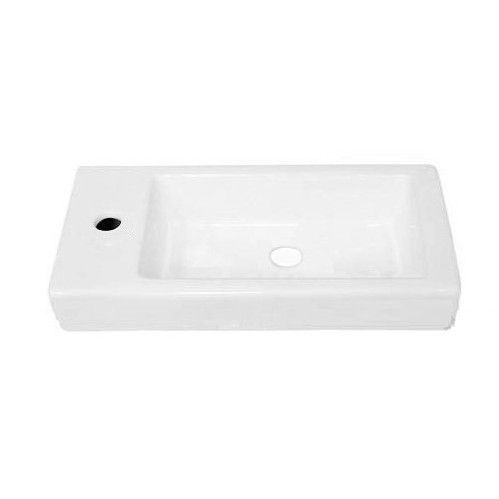 Раковина из искусственного мрамора 40x22 см BelBagno PIETRA MINI BB-400-PM-LVB белый