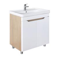 Тумба с раковиной Comforty Печора 70 см 00-00018366 напольная белая
