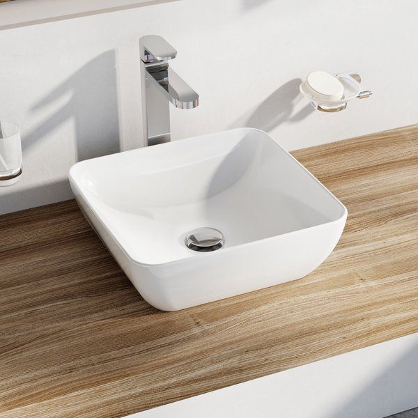 Раковина настольная 38 см Ravak Uni Slim XJX01138001 Раковина настольная 38 см Ravak Uni Slim XJX01138001