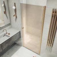 Душевая дверь на монопетле 60x198 см MaybahGlass  MGD-799-2 стекло бронза матовая Душевая дверь на монопетле 60x198 см MaybahGlass  MGD-799-2 стекло бронза матовая
