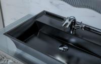 Раковина Boheme NeoArt 70 см 802 накладная черная
