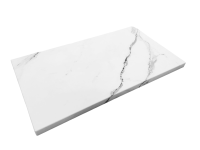 Столешница Какса-А 80 см 005399 для тумб и консолей белый мрамор