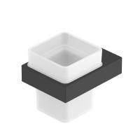 Стакан подвесной  Cezares SLIDER SLIDER-TUMS-NOP черный матовый Стакан подвесной  Cezares SLIDER SLIDER-TUMS-NOP черный матовый