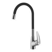 Смеситель для кухни Lemark Linara LM0415C-Black с гибким изливом Смеситель для кухни Lemark Linara LM0415C-Black с гибким изливом