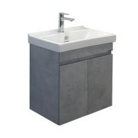 Тумба с раковиной Comforty Осло 60 см 00-00000835 подвесная бетон светлый