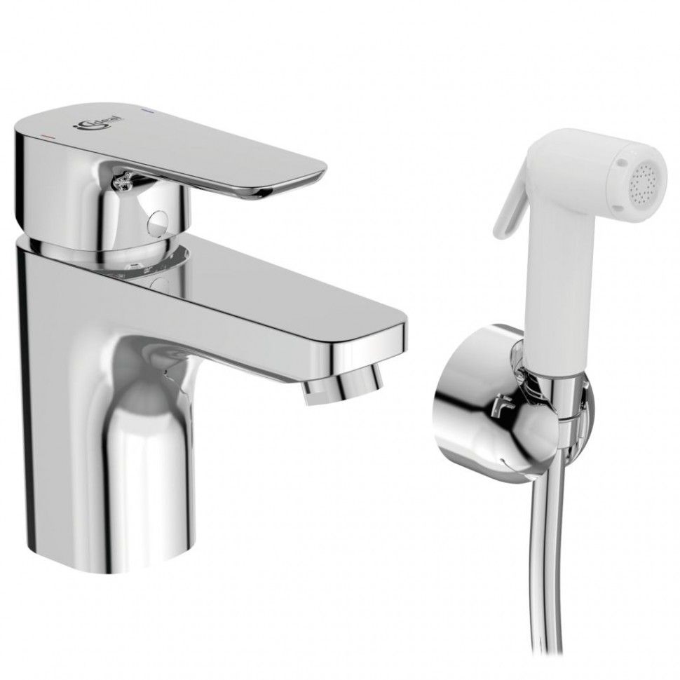 Смеситель для раковины с гигиеническим душем Ideal Standard CERAPLAN III B0919AA Смеситель для раковины с гигиеническим душем Ideal Standard CERAPLAN III B0919AA