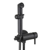 Смеситель для биде Lemark Solo LM7166BL с гигиеническим душем встраиваемый Смеситель для биде Lemark Solo LM7166BL с гигиеническим душем встраиваемый