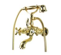 Смеситель для ванны Webert Armony AM720201010(153) золото глянцевый
