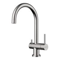 Смеситель для кухни Omoikiri Yamada 4994225 нержавеющая сталь