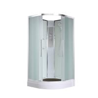 Душевая кабина AvaCan 100x100 EM2010N профиль хром