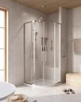Душевой уголок 90x90 см Cezares RELAX 304 RELAX-304-R-2-90-C-CR хром Душевой уголок 90x90 см Cezares RELAX 304 RELAX-304-R-2-90-C-CR хром
