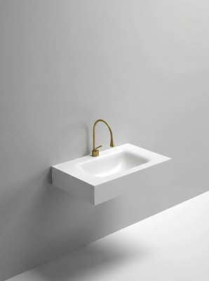 Раковина подвесная Sapbox SB-RW080M068 80 см белая матовая