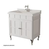 Тумба с раковиной Caprigo Borgo 80 см 33412UV-021.000.00.05 напольная синяя