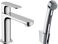 Смеситель для раковины Hansgrohe Rebris S 72215000 с гигиеническим душем хром Смеситель для раковины Hansgrohe Rebris S 72215000 с гигиеническим душем хром