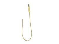 Ручной душ со шлангом и держателем  BelBagno LUCE LUC-DFS-ORO золото Ручной душ со шлангом и держателем  BelBagno LUCE LUC-DFS-ORO золото