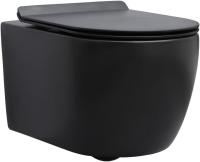 Унитаз подвесной Aquanet CETUS-BW безободковый с микролифтом