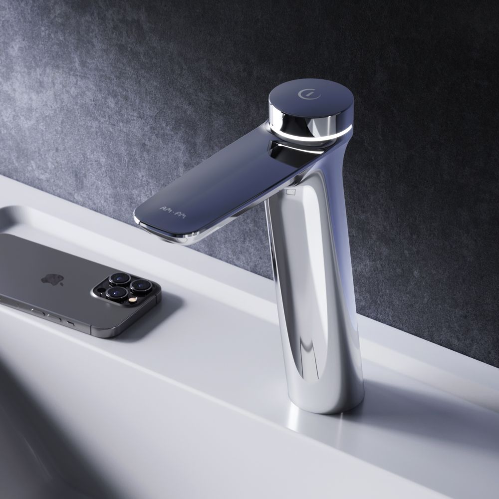 Смеситель для раковины TouchReel электронный высокий Am.Pm Inspire F50A92400 Смеситель для раковины TouchReel электронный высокий Am.Pm Inspire F50A92400