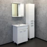 Шкаф зеркальный Comforty Модена М 60 см 00-00001639 R белый
