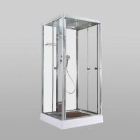 Душевая кабина с баней AvaCan 100x100 Z1910MT профиль хром