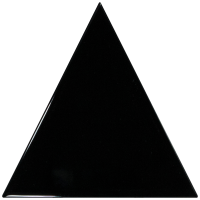Плитка керамическая настенная 12,4x10,8 см EQUIPE SCALE TRIANGOLO 23821 чёрный Плитка керамическая настенная 12,4x10,8 см EQUIPE SCALE TRIANGOLO 23821 чёрный