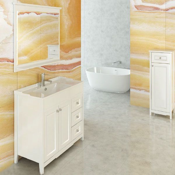 Тумба-умывальник COMFORTY Тбилиси-90 белый глянец с раковиной COMFORTY XD-F90 Тумба-умывальник COMFORTY Тбилиси-90 белый глянец с раковиной COMFORTY XD-F90