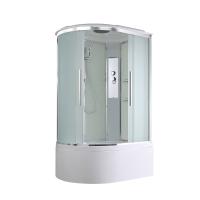 Душевая кабина с баней AvaCan 120x90 EM5912R профиль хром