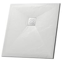 Душевой поддон каменный 90x90 Grossman Strong GR-S19090Q белый Душевой поддон каменный 90x90 Grossman Strong GR-S19090Q белый