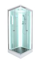 Душевая кабина DTO K409SLED профиль хром