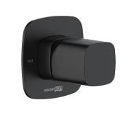 Встраиваемый смеситель для душа WasserKRAFT Nuthe 9151 черный матовый