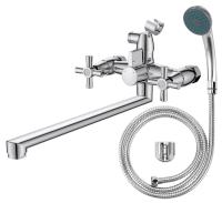 Смеситель для ванны с душевой лейкой Voda Dive DV31 хром