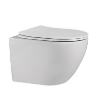 Унитаз Abber Bequem AC1100MW подвесной с микролифтом