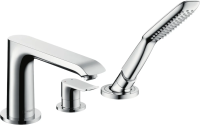 Смеситель на борт ванны Hansgrohe Metris 31190000 Смеситель на борт ванны Hansgrohe Metris 31190000