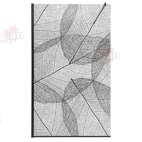 Душевая перегородка AvaCan 110x200 MB100MT профиль черный