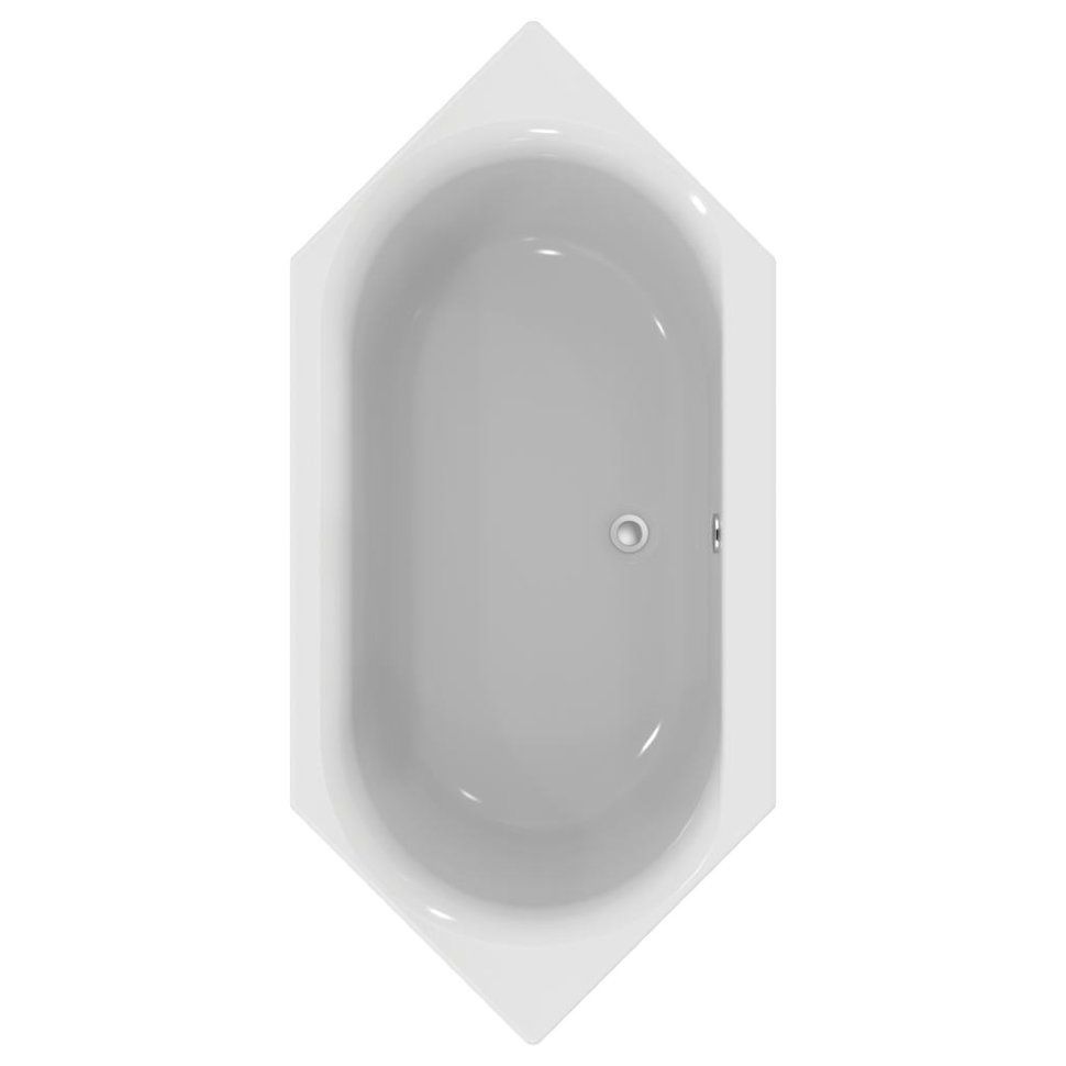 Встраиваемая акриловая шестиугольная ванна 180х90 см Ideal Standard E106901 CONNECT AIR Встраиваемая акриловая шестиугольная ванна 180х90 см Ideal Standard E106901 CONNECT AIR