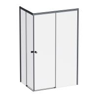 Душевой уголок AM.PM X-Joy 120x190x80 W94G-403-120280-BT1K профиль черный