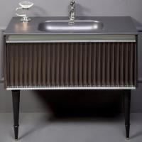 Тумба под раковину Armadi Art Canale 100 см 843-100-BCR подвесная черная