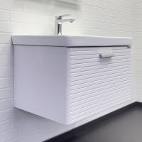 Тумба с раковиной Comforty Танжер 70 см 00-00019565 подвесная белая