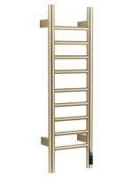 Полотенцесушитель электрический Wonzon & Woghand Bonn WW-AL4092-BG подвесной золото брашированный