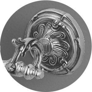 Зеркало увеличительное подвесное ART&MAX BAROCCO AM-1790-Cr
