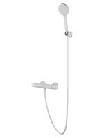 Смеситель для душа с термостатом и гарнитуром Wonzon & Woghand Inn 6 WW-B2029-A-MW белый матовый