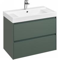 Тумба под раковину Roca Ona 80 см A857630513 подвесная зеленая