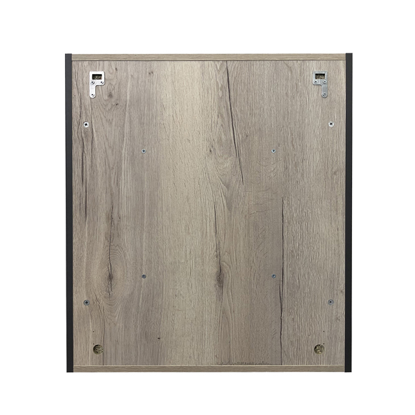 Шкаф зеркальный Comforty Вена 70 см 00-00009272 дуб дымчатый