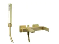 Смеситель для ванны Webert Pegaso PE850101794 золото глянцевый