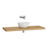 Столешница подвесная светлый 120x48 см VitrA Stand 66659 Столешница подвесная светлый 120x48 см VitrA Stand 66659