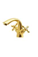 Смеситель для раковины Boheme Tradizionale Oro 291 золото глянцевое